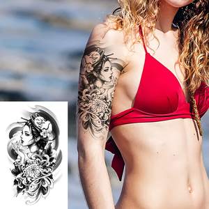 2025 caliente nuevo <span class=keywords><strong>tatuaje</strong></span> temporal impermeable <span class=keywords><strong>de</strong></span> alta calidad <span class=keywords><strong>para</strong></span> hombres pegatinas negro falso <span class=keywords><strong>para</strong></span> brazo pierna pecho <span class=keywords><strong>hombro</strong></span>-<span class=keywords><strong>tatuaje</strong></span> falso - Product Image 3