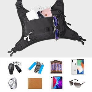 Sac de poitrine tactique personnalisé, sac de jogging, léger, imperméable, veste de sport pour la <span class=keywords><strong>course</strong></span> à <span class=keywords><strong>pied</strong></span> avec <span class=keywords><strong>porte</strong></span>-téléphone, toutes saisons - Product Image 4
