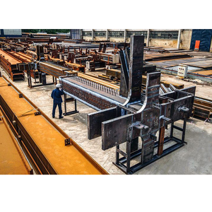 Bâtiment préfabriqué en conteneurs en acier léger d'<span class=keywords><strong>occasion</strong></span> au design simple, entrepôt en Chine avec services de soudage et de découpe - Product Image 6