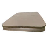NEU Verbesserte PVC-Spa-Abdeckung Hot Selling Folded Spa-Pool abdeckung Schwimmen Wasserdichte Pool abdeckung