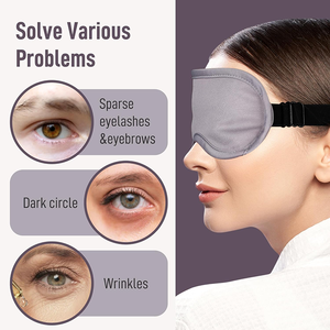 Paquete de Aceite de Ricino Reutilizable para Ojos, Envoltura de Aceite de Ricino, Kit de Paquetes de Aceite de Ricino, Mascarilla para Ojos para Pestañas y Cejas Escasas, Mascarilla de Aceite de Ricino para Ojos - Product Image 2