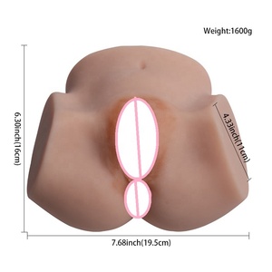 Jouet sexuel en <span class=keywords><strong>Silicone</strong></span> 3D, grand <span class=keywords><strong>cul</strong></span>, Anal, vagin de poche, masturbateur pour hommes, jouets sexuels pour adultes - Product Image 4