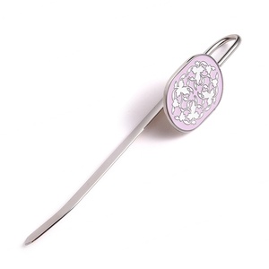 Marcapáginas 3D Único de Alta Calidad para Regalo Promocional, Marcapáginas de Metal Plateado con Esmalte Duro y Suave Personalizado - Product Image 1