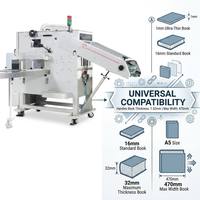 Empileur de livres automatique haute performance et haute vitesse pour machines de reliure exigeantes en termes de vitesse, à installer derrière les relieuses à point de suture