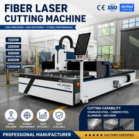 Machine de découpe laser à fibre automatique rapide 1500W-12000W pour tôles métalliques en aluminium, cuivre, laiton, acier inoxydable et acier au carbone