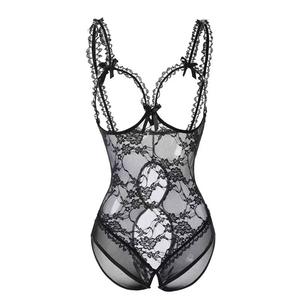 Dikke meisjes open grote maat effen dun sexy bikini ondergoed flirten hete bed passie pak middernacht charme kant sexy pyjama's - Product Image 5