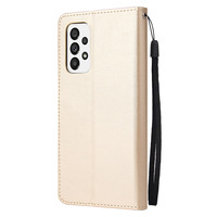 Étui portefeuille en cuir avec support et fentes pour cartes en TPU souple pour Samsung Galaxy A18 A17 A16 A27 A37 A36 A56 A57 A08 A07 A16 A35 A55