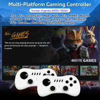 Consola de Videojuegos Retro Y1 con Salida de TV 4K HD, Más de 40000 Juegos Clásicos Integrados, Control Inalámbrico de 2.4G, Consola de Juegos Plug and Play para el Hogar