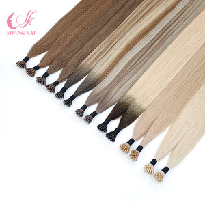 Extensiones de Cabello Humano con Punta Nano de Alta Calidad, 10"-24", Cabello Virgen Vietnamita, Micro-Link, Suave y Brillante, Gran Venta 2026 - Product Image 1