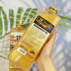 Aceite Corrector de Oro de 24K, Aceite de Masaje Corporal Antiarrugas de SPA Natural Puro con Colágeno Orgánico, Aceite Relajante para Músculos Dolorosos - Product Image 6