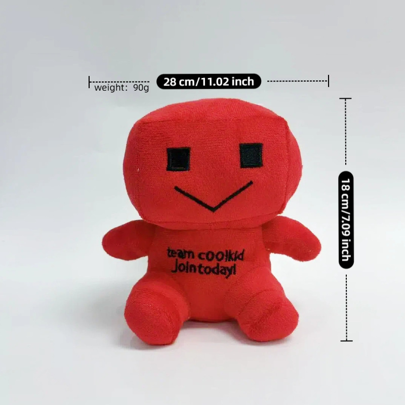 Poupée garçon rouge oublié-emballage ordinaire