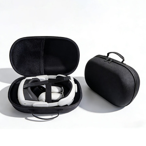 EVA Storage Bag for VR Smart Glasses Durable Water-Resistant Portable Carrying Zipper Closure EVA Case for VR Headset - Product Image 1