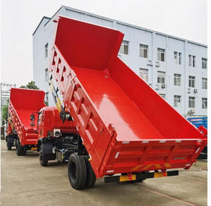 4X2 5.2M Lengte Dump <span class=keywords><strong>Truck</strong></span> Lichte Kiepwagen Te Koop - Product Image 6