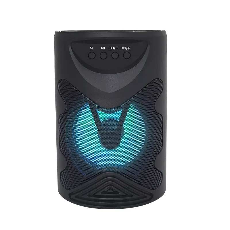 Speaker Bluetooth Mini, dengan Remote menara besar portabel Radio animasi Speaker Bluetooth kabinet