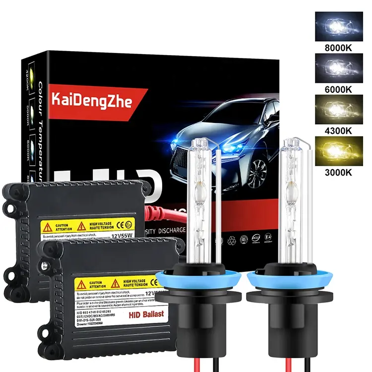 Balastro de partida rápida 55w, lâmpada de carro 3000k hid, lâmpada xenon