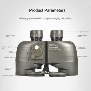 <span class=keywords><strong>Jumelles</strong></span> tout métal nautiques 10X50 avec boussole, télémètre, film vert FMC, <span class=keywords><strong>vision</strong></span> <span class=keywords><strong>nocturne</strong></span> faible luminosité, haute puissance, HD, étanches, antichocs - Product Image 6