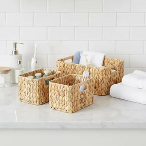 Cesta de Almacenamiento Tejida Personalizada, Estilo Nórdico, Organizador de Escritorio, Cesta de Almacenamiento - Product Image 4