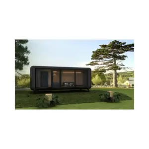 Bãi biển khách sạn đúc sẵn nhà CONTAINER không gian mô-đun Apple cabin cho cuộc sống và làm việc