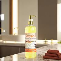 Huile essentielle de ricin rougeoyante de marque privée d'OEM 500ML pour hydrater et lisser