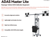 Sistema de Calibración ADAS Original Thinkcar ADAS Master Lite, Herramienta de Calibración ADAS, el Mejor Dispositivo para Thinktool Expert 399 394 391