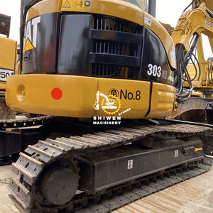 CAT303CR ขนาดเล็กประหยัดตีนตะขาบรถขุดประสิทธิภาพสูงเครื่องยนต์หลักปั๊มมอเตอร์1ปีแบริ่งสภาพการทำงานที่ดี - Product Image 5