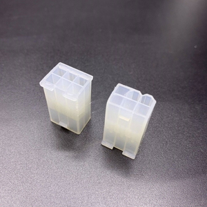 Domestic molex 4.2 pitch single row connector 2 * 3 6PIN female <b>rubber</b> shell without wings 5559-6YF - Product Image 4