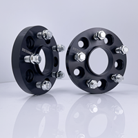 Nouvel adaptateur d'espacement de roue ET+ en alliage d'aluminium forgé 6061 T6 5x120 20MM CB72.5 centrage de moyeu filetage M14x1.25 anodisé dur noir