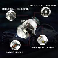 عدسات بروجكر زينون ثنائية 3 بوصة V2.0 D2S 12 فولت Retrofit لـ E60 E39 X5 E53 A6 C5 C6 Benz W211 W211