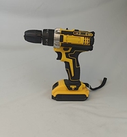 Mini perceuse à percussion 20V, moteur à balais, batterie 2.0Ah, 50 réglages de couple, légère, compacte, qualité industrielle, pour la maison, le bricolage, le mobilier, OEM