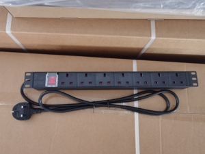 1U rack 19 "Rackmount <span class=keywords><strong>PDU</strong></span> cho trung tâm dữ liệu 6 anh <span class=keywords><strong>Switched</strong></span> ổ cắm 13A 230V phân phối điện thiết bị chứng nhận loại - Product Image 6