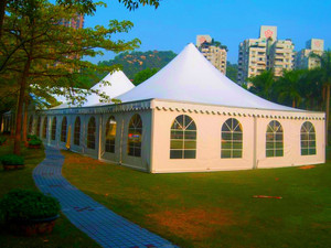 <span class=keywords><strong>Tente</strong></span> Pagode Blanche Personnalisée pour Jardin, <span class=keywords><strong>Tente</strong></span> Pagode Blanche en PVC à Prix Abordable pour Mariages, Événements, Expositions, Grande <span class=keywords><strong>Tente</strong></span> Pagode Imperméable - Product Image 4