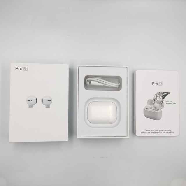 Original New PRO5S Five-Generation Wireless TWS In-Ear Sports Headset Noise Reduction LED High Battery JL Chipset IPX5 LHDC