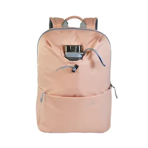 2023 PINK 420D Twill girl travel schoolbag college laptop backpack high school gym back pack bags for girls