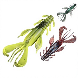 <span class=keywords><strong>Leurre</strong></span> souple en PVC Ned Rig 10cm 10g, imitation crevettes barbuées et vers d'<span class=keywords><strong>écrevisse</strong></span>s, pour la pêche en eau salée et douce, utilisation en rivière - Product Image 3