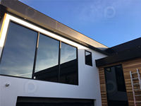 Ventana Abatible de Aluminio con Rotura de Puente Térmico de Alta Calidad, Ventanas de Aluminio con Doble Acristalamiento Insonorizadas para Residencias