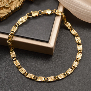 bulk wholesale bracelet de mode lustrous fine embossed oval ornament sleek polished charming soft noble women fashion <b>bangle</b> - Product Image 4