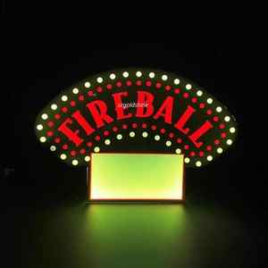 Dessin animé texte lumière carte interactive accessoires de levage pour Bar nuit fête fournitures Halloween atmosphère mise en page et activités - Product Image 3