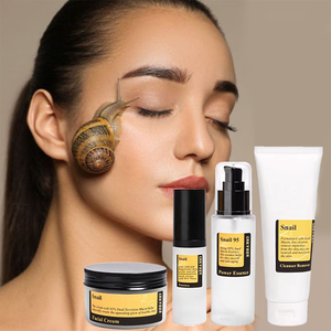 مجموعة العناية بالبشرة مضادة للشيخوخة بالكولاجين وموسين الحلزون سيروم وكريم للوجه مجموعة العناية بالبشرة بالحلزون تحتوي على هيالورونات الصوديوم - Product Image 2