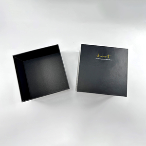 Scatola rigida in cartone riciclabile con Logo personalizzato personalizzato con finitura opaca con coperchio e Base per l'imballaggio regalo e artigianale - Product Image 5