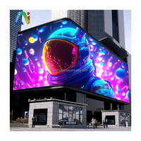 Pantalla LED de Exterior con Diseño Innovador a Prueba de Agua para Publicidad, Valla Publicitaria con Formato 3D y Reproducción Virtual