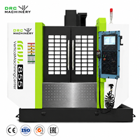 Centre d'usinage vertical MVL855S avec système CNC Fanuc, machine de fraisage à glissières axiales Z pour la découpe de métaux lourds