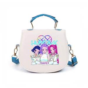 Sac fourre-tout/sac à bandoulière personnalisé Kpop Demon Hunters avec expédition en 5 jours, personnalisable, réutilisable pour les voyages et le shopping - Product Image 4