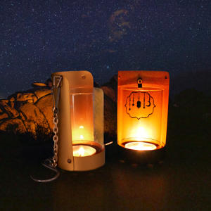 Nouveautés Camp de nuit Aromathérapie Chandelier Coupe-vent et translucide Tables d'aromathérapie ménagères Facile à assembler - Product Image 2