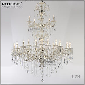 MEEROSEE Grand Lustre En Cristal Éclairage Hôtel <span class=keywords><strong>Suspension</strong></span> <span class=keywords><strong>Suspension</strong></span> Lamparas <span class=keywords><strong>Suspension</strong></span> Lampe Pour Salle À Manger Grand MD3134 - Product Image 5