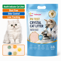 Cristaux de gel de silice pour litière de chat avec logo personnalisé, détection de la santé, changement de couleur, test de pH, approvisionnement en vrac, service d'expédition rapide