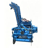 Récolteuse de carottes automatique à haute efficacité 0,8-1,8 m Récolteuse agricole de carottes, patates douces et oignons