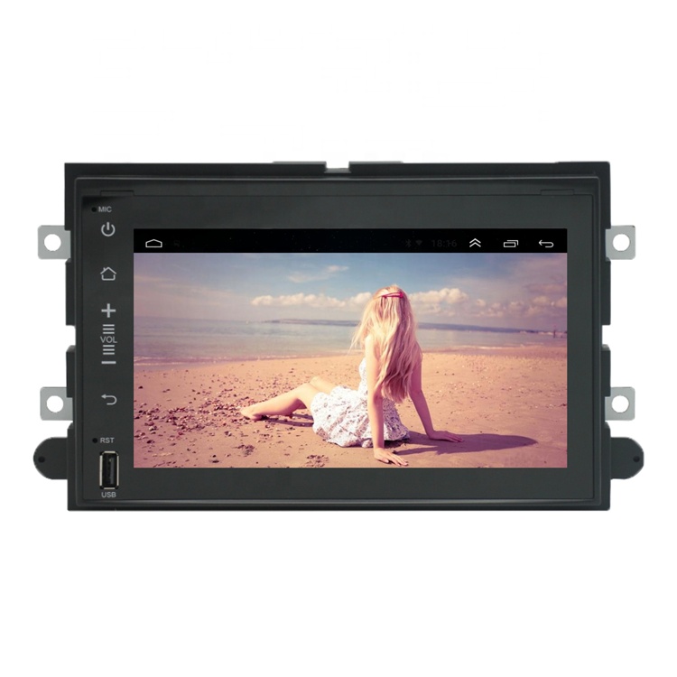 Reproductor Multimedia con Android 10 y navegación GPS para Ford, autorradio estéreo con Dvd, para Ford F150 F250 F350 E250 E350 Focus Fusion Escape