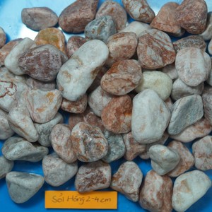 Pierres naturelles colorées, galets de couleur rose, décoration pour Aquarium, pavé, allée, 72 pièces - Product Image 3