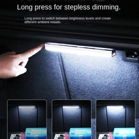 Éclairage de coffre de voiture intelligent à détection automatique, lumière d'ambiance sans fil, décoration améliorée, éclairage d'accentuation intérieur LED universel