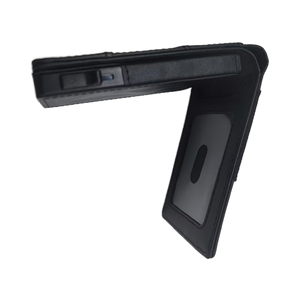 Boshiho - Cartera Delgada y Minimalista <span class=keywords><strong>de</strong></span> Cuero Genuino con Bloqueo RFID, con Logotipo Personalizado, Función <span class=keywords><strong>de</strong></span> Apertura Automática - Product Image 3